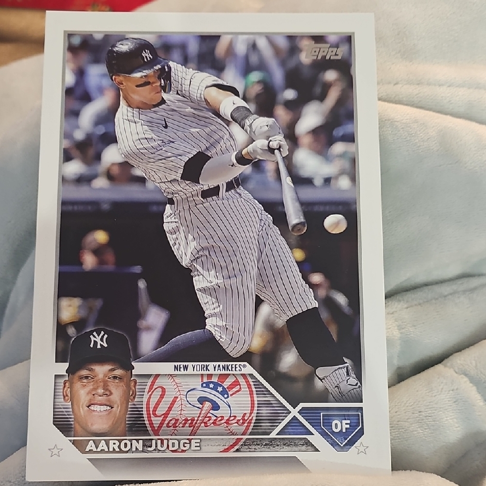 Oversized Topps Aaron Judge Card 23